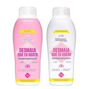 Kit Shampoo + Condicionador Vegano Desmaia que eu Gosto Intense Griffus