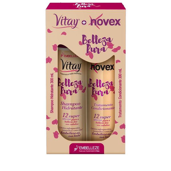 KIT Shampoo + Condicionador Vitay Novex BellezaPura - Embelleze