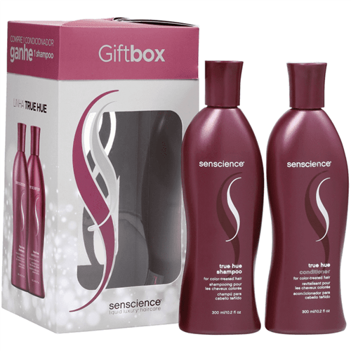 Kit Shampoo + Condicionador 2X300Ml com Giftbox True Hue Senscience