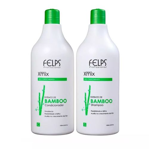 Kit Shampoo+condicionador Xmix Bamboo 1l