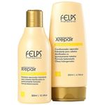 Kit Shampoo+condicionador Xrepair Profissional Felps