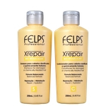 Kit Shampoo+Condicionador Xrepair Profissional Felps