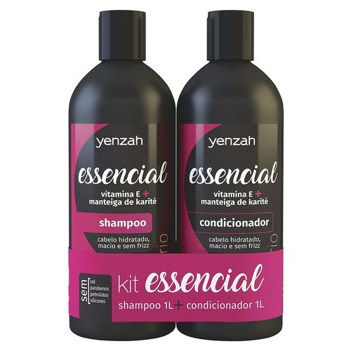 Kit Shampoo + Condicionador Yenzah Essencial - 1l