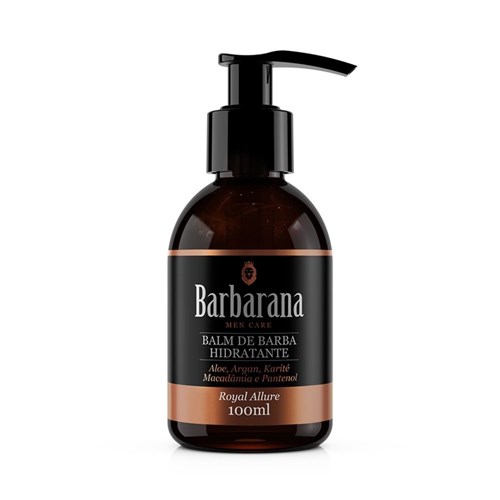 Kit Shampoo de Barba + Balm Hidratante de Barba + Óleo de Barba - Barbarana