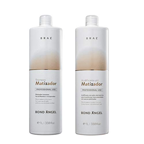 Kit Shampoo e Acidificante Braé Bond Angel 2x1000ml