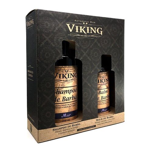 Kit Shampoo e Balm Viking Mar