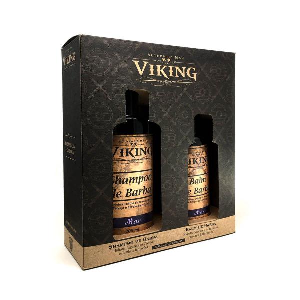 Kit Shampoo e Balm Viking Mar