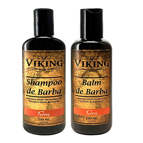 Kit Shampoo e Balm Viking Terra