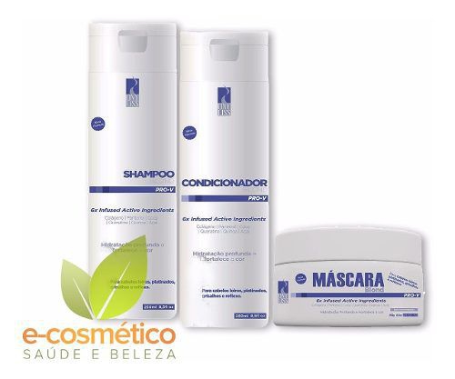 Kit Shampoo e Condic. 250ml + Mascara 250g Blond Onyliss - Ony Liss