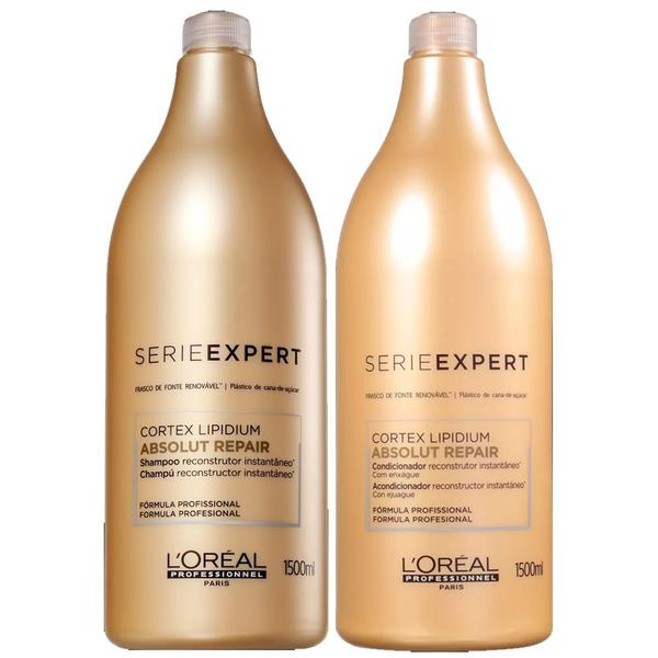 Kit Shampoo e Condicionador Absolut Repair Cortex Lipidium L'oréal Professionnel - Loreal