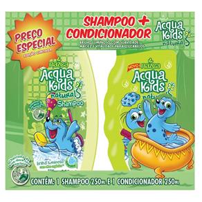 Kit Shampoo e Condicionador Acqua Kids Erva Doce e Hortelã