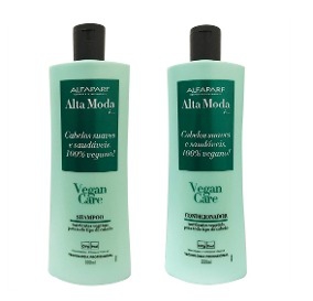Kit Shampoo e Condicionador Alta Moda Alfaparf Vegan Care
