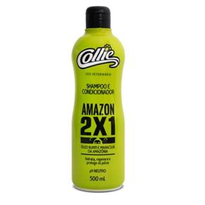 Kit Shampoo e Condicionador Amazon 2x1 Collie 500ml com 2