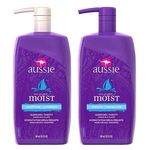 Kit Shampoo e Condicionador Aussie Moist 865ml