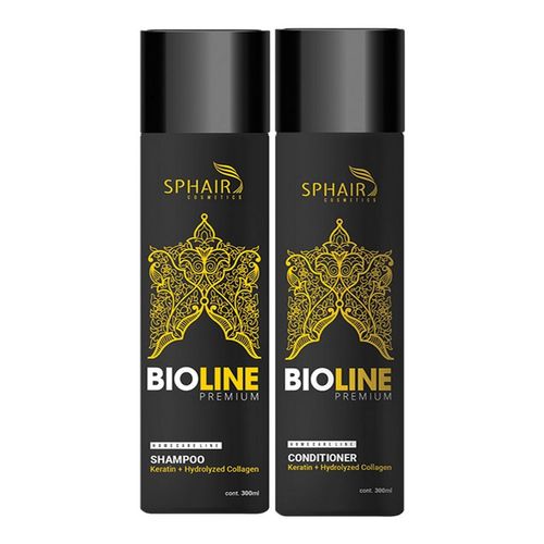 Kit Shampoo e Condicionador Bioline Premium SPHAIR