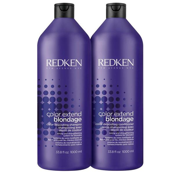 Kit Shampoo e Condicionador Color Extend Blondage Redken 1000ml