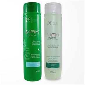 Kit Shampoo e Condicionador Controle da Oleosidade Max Care Control Voga Cosméticos