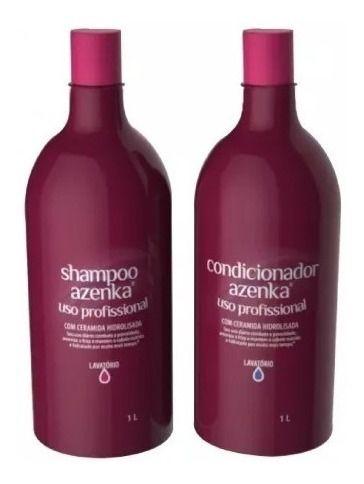 Kit Shampoo e Condicionador de Chantilly para Salão de Beleza 1L - Azenka