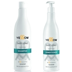 Kit Shampoo e Condicionador de Crescimento Capilar Yellow Easy Long 500ml