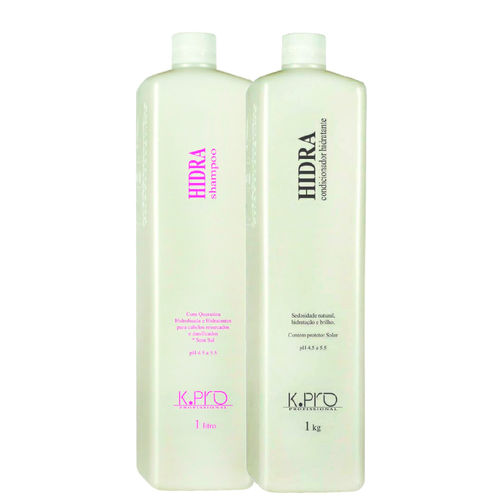 Kit Shampoo e Condicionador Hidratante KPro Hidra Profissional