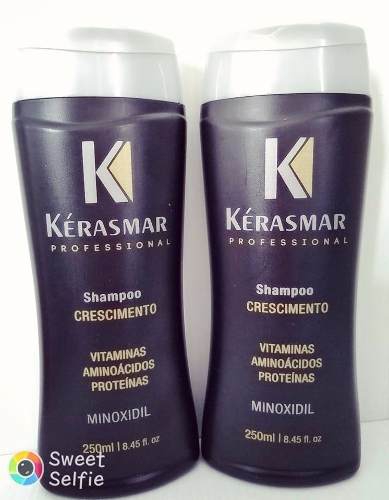 Kit Shampoo e Condicionador Kérasmar Crescimento de Cabelo - Keramar