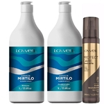 Kit Shampoo E Condicionador Litro Extrato De Mirtilo E Fluido Revitalizante Power Nutri Lowell