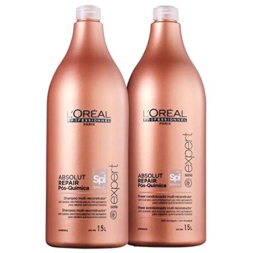 Kit Shampoo e Condicionador L'Oréal Absolut Repair Pós Química