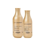 Kit Shampoo e Condicionador Loreal Gold Quinoa + Protein P