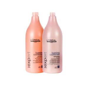 Kit Shampoo e Condicionador Loreal Lumino Contrast G