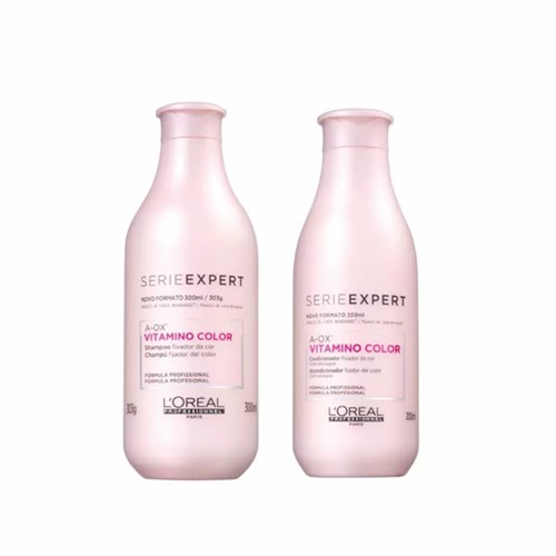 Kit Shampoo e Condicionador L'Oréal Vitamino Color AOX