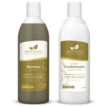 Kit Shampoo e Condicionador Macadâmia - Sweet Plants - Sweet Friend 500mL