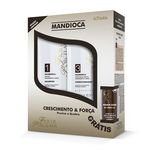Kit Shampoo E Condicionador Mandioca Fios De Porcelana 500ml - Triskle