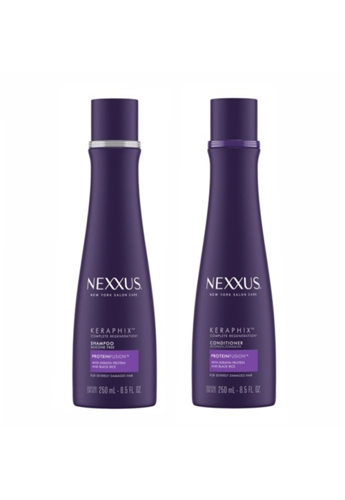Kit Shampoo e Condicionador Nexxus Keraphix