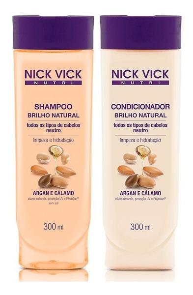 Kit Shampoo E Condicionador Nick Vick Brilho Natural