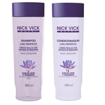 Kit Shampoo e Condicionador Nick Vick Liso Perfeito