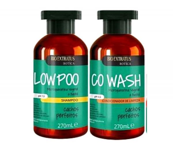 Kit Shampoo E Condicionador No Poo Co Wash Bio Extratus 2x270ml
