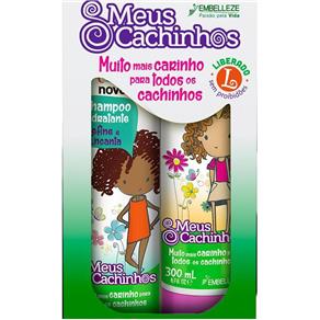 Kit Shampoo e Condicionador Novex Meus Cachinhos 300Ml