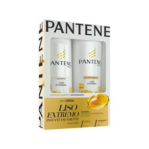 Kit Shampoo e Condicionador Pantene Liso Extremo - 400ml