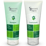 Kit Shampoo e Condicionador - Pelos Escuros - Sweet Friend (5%OFF)
