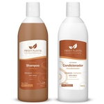 Kit Shampoo e Condicionador Pêssego - Sweet Plants - Sweet Friend 500mL
