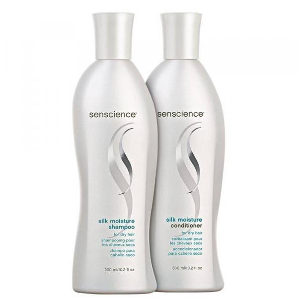 Kit Shampoo e Condicionador Senscience Silk Moisture 300 Ml