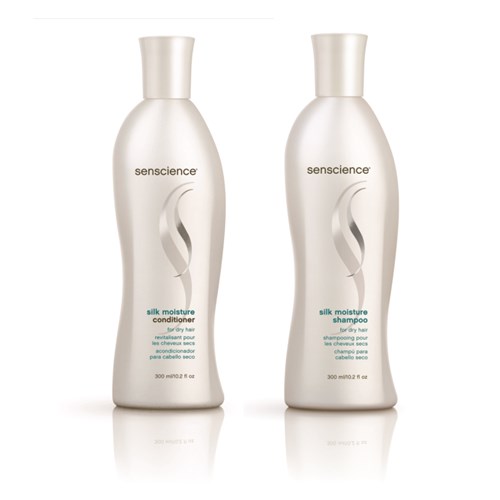 Kit Shampoo e Condicionador Senscience Silk Moisture 2X300ml