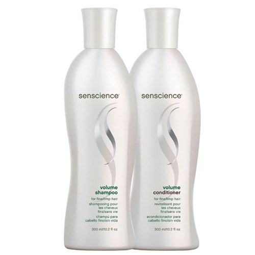 Kit Shampoo e Condicionador Senscience Volume - 300Ml