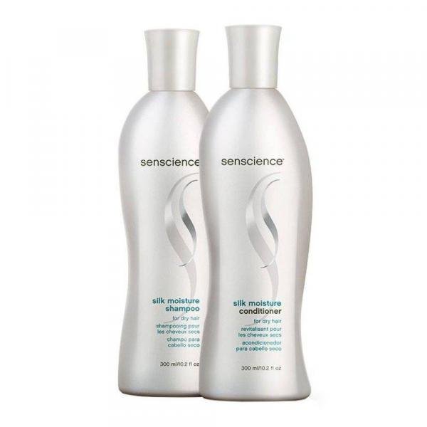 Kit Shampoo e Condicionador Silk Moisture 300ml - Senscience