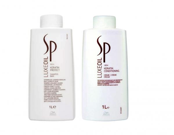 Kit Shampoo e Condicionador Sp Luxe Keratin Wella Professionals