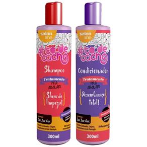 Kit Shampoo e Condicionador #Todecacho Salon Line - Pra Abalar - 300ml
