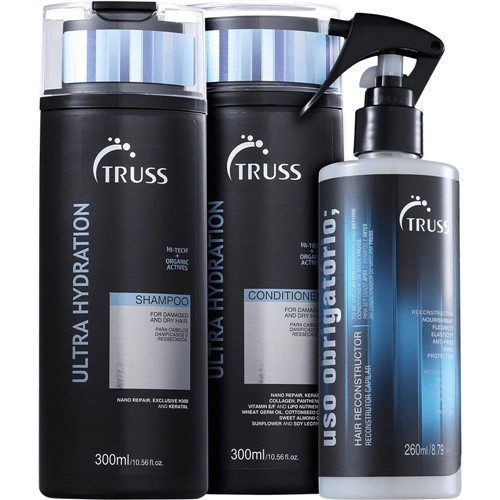 Kit Shampoo e Condicionador Ultra Hydration 2X300Ml + Tratamento Uso O...