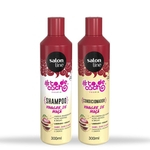 Kit Shampoo e Condicionador Vinagre de Maça #todecacho Salon Line