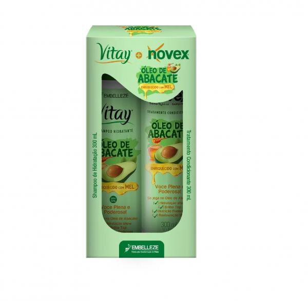 Kit Shampoo e Condicionador Vitay Novex Óleo de Abacate - Embelleze