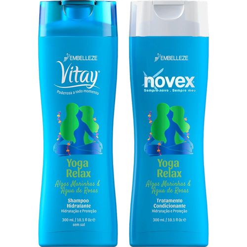 Kit Shampoo e Condicionador Vitay Yoga Relax - 300ml